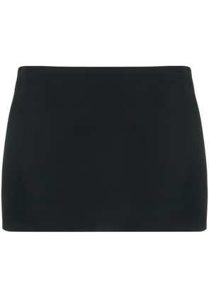 KHAITE Jett tailored miniskirt - Black