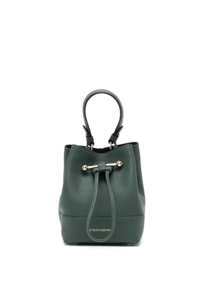 Strathberry Lana Osette leather bucket bag - Green