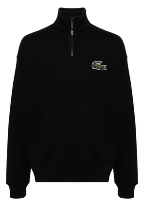 Lacoste Crocodile Badge cotton sweatshirt - Black