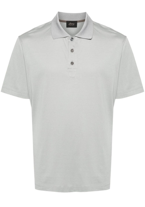 Brioni jersey cotton polo shirt - Grey