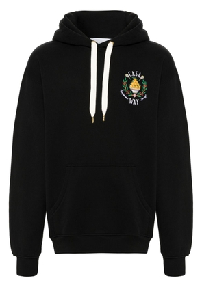Casablanca Equipement Sportif embroidered hoodie - Black