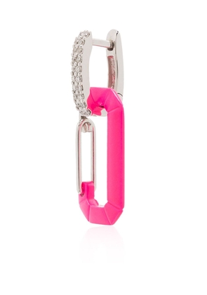 EÉRA small Chiara diamond-embellished earring - Pink