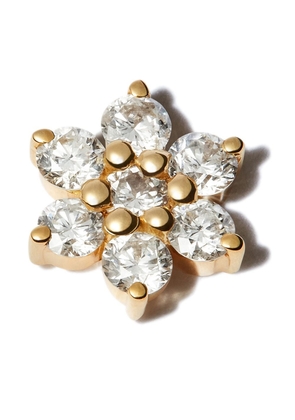 Persée 18kt yellow gold diamond stud earring