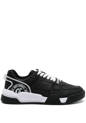 Just Cavalli logo-strap chunky sneakers - Black