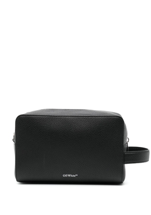 Off-White 3D Diag leather pouch bag - Black