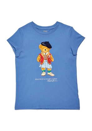 Ralph Lauren Kids Appliqué Polo Bear T-Shirt (2-7 Years)