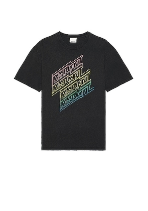 Isabel Marant Hugo Tee in Faded Black - Black. Size M (also in L).
