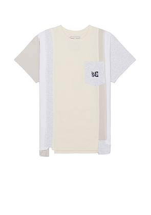 Needles X DC 7 Cuts Tee in Ivory - Ivory. Size M (also in ).
