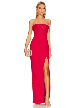 LIKELY Tricia Gown in Red. Size 14, 8.