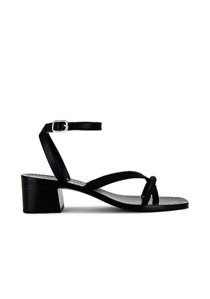 Loeffler Randall Eloise Sandal in Black. Size 8.5, 9.5.