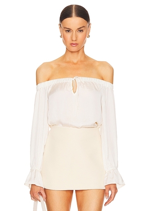 PAIGE Ayanna Blouse in White. Size 00, 10, 12, 14, 2, 4, 8.