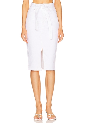 Veronica Beard Nazia Pencil Skirt in White. Size 00, 2, 4, 6, 8.