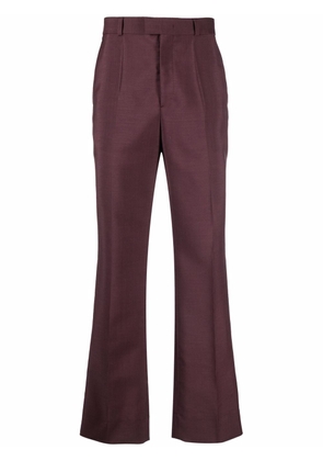 Valentino Garavani straight-leg tailored trousers - Purple