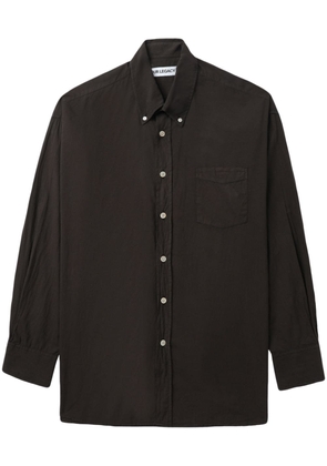OUR LEGACY long-sleeve cotton shirt - Brown