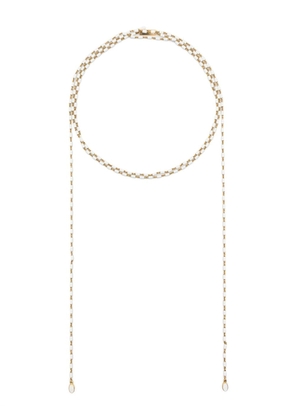 ISABEL MARANT Casablanca wraparound necklace - White