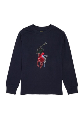 Ralph Lauren Kids Check Polo Pony Sweater (6-14 Years)