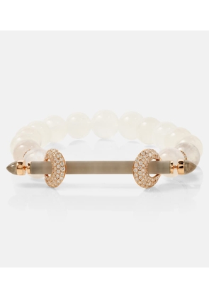Ananya Chakra 18kt rose gold bracelet with gemstones