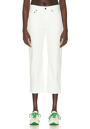 The Row Lesley Pant in White - White. Size 8 (also in ).