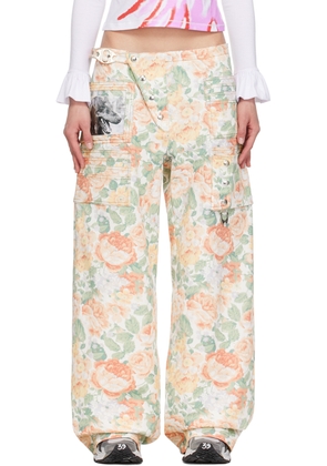 Chopova Lowena SSENSE Exclusive Multicolor Miller Wallet Trousers