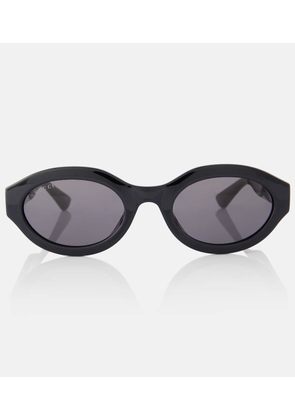 Gucci Minimal GG oval sunglasses