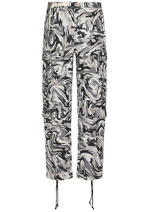 Advisory Board Crystals Warped Camo Pant in Anthracite Black - Grey. Size L (also in M).