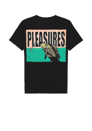 Pleasures Thirsty T-shirt in Black - Black. Size S (also in ).