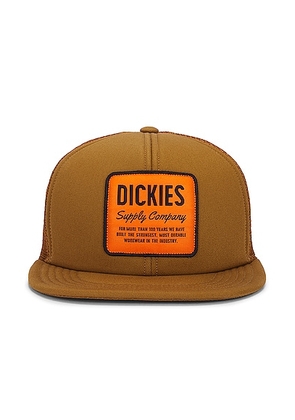 Dickies Roomy Cap in Brown Duck - Brown. Size all.