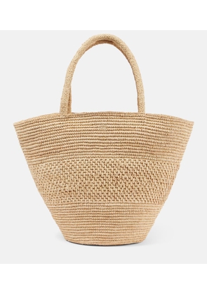 The Row Emilie Small raffia basket bag