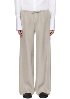 The Row Gray Jugi Trousers