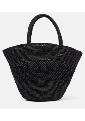 The Row Emilie Small raffia basket bag