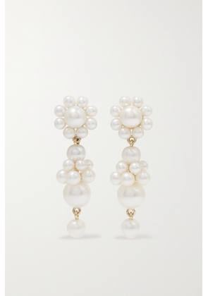Sophie Bille Brahe - Tulipe De Mariage 14-karat Gold Pearl Earrings - One size