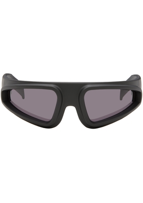 Rick Owens Black Ryder Sunglasses
