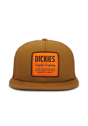 Dickies Roomy Cap in Brown.