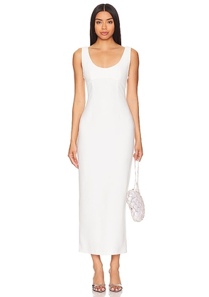 ELLIATT Altea Maxi Dress in Ivory. Size L, S, XS, XXS.