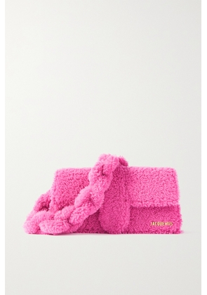 Jacquemus - Le Bambidou Shearling Shoulder Bag - Pink - One size