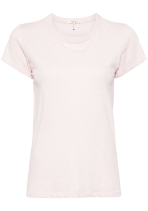 rag & bone The Slub organic cotton T-shirt - Pink