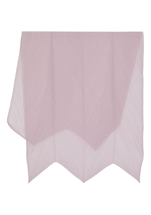 Pleats Please Issey Miyake Monthly Scarf January plissé scarf - Pink