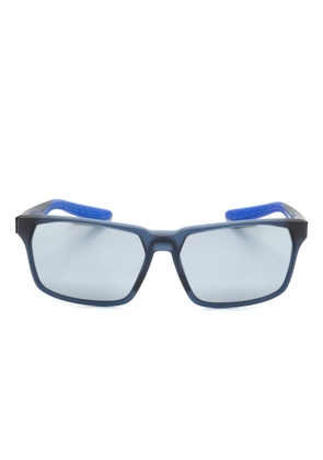 Nike Maverick RGE rectangle-frame sunglasses - Blue