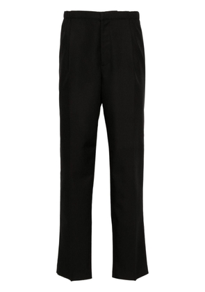 FENDI wool tailored trousers - Black