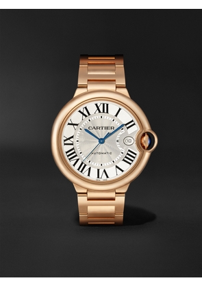 Cartier - Ballon Bleu de Cartier Automatic 40mm 18-Karat Pink Gold Watch, Ref. No. WGBB0039 - Men - White
