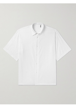 Kaptain Sunshine - Cotton and Silk-Blend Shirt - Men - White - 38