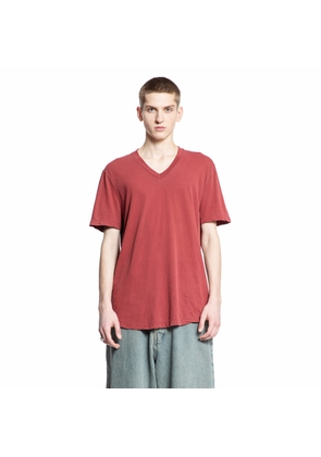 JAMES PERSE MAN RED T-SHIRTS