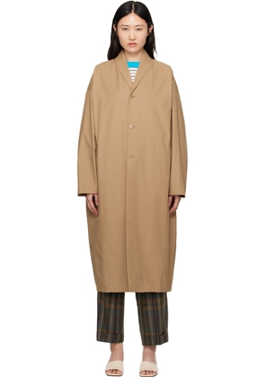 Cordera Beige Cover Up Trench Coat