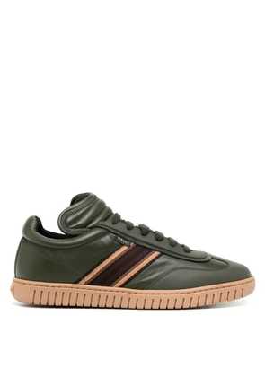 Bally Mens Parrel Ribbon Leather Low-Top Player Sneakers