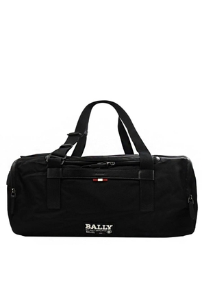 Bally Black On The Go Logo Duffle Bag