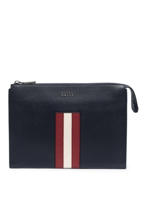 Bally Ink Leather Eming Clutch Bag