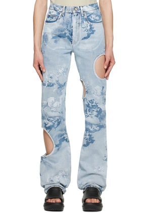 Off-White Blue Sky Meteor Cool Jeans