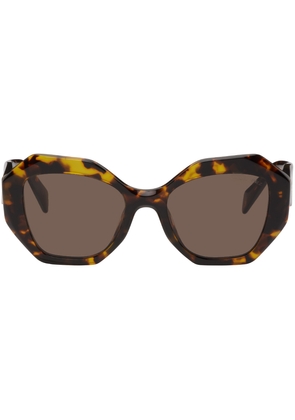 Prada Eyewear Tortoiseshell Symbole Sunglasses