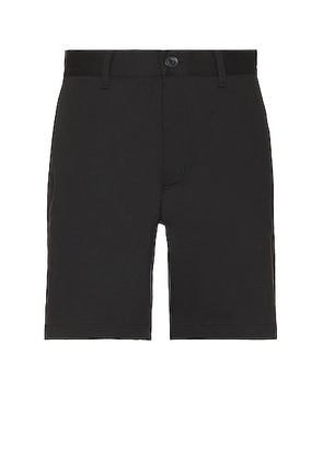 WAO The Chino Short in Black - Black. Size S (also in XS).