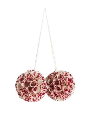 A World of Craft Paper Ornaments Set of 2 - White